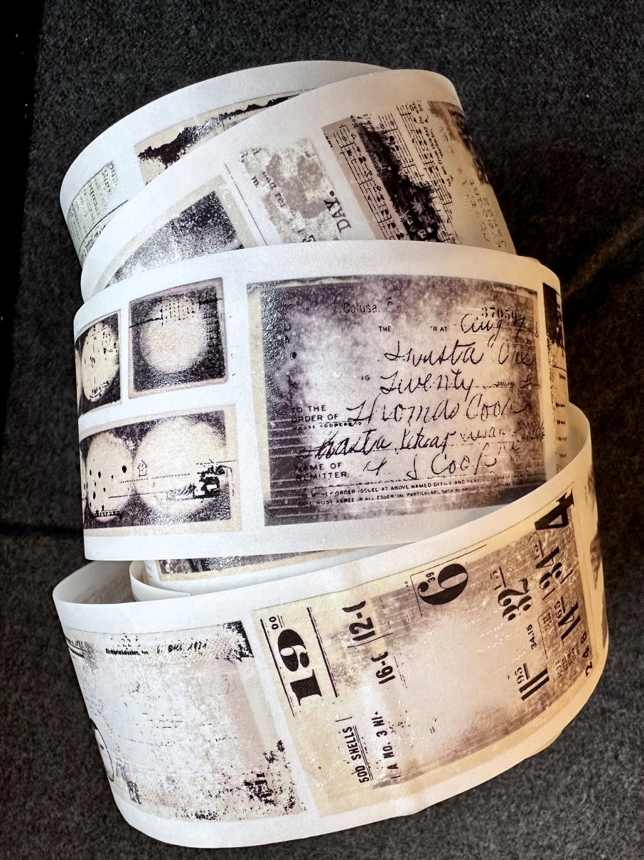 Lin Chia Ning - Once Upon a Time PET & washi tape (5 cm x 200 cm) SAMPLES