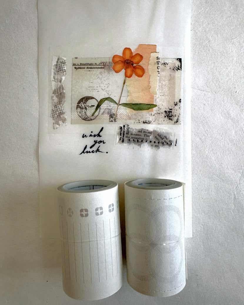 Lin Chia Ning - Once Upon a Time PET & washi tape (5 cm x 200 cm) SAMPLES