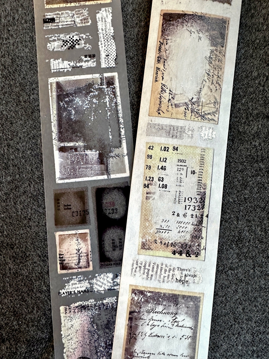 Lin Chia Ning - Once Upon a Time PET & washi tape (5 cm x 200 cm) SAMPLES