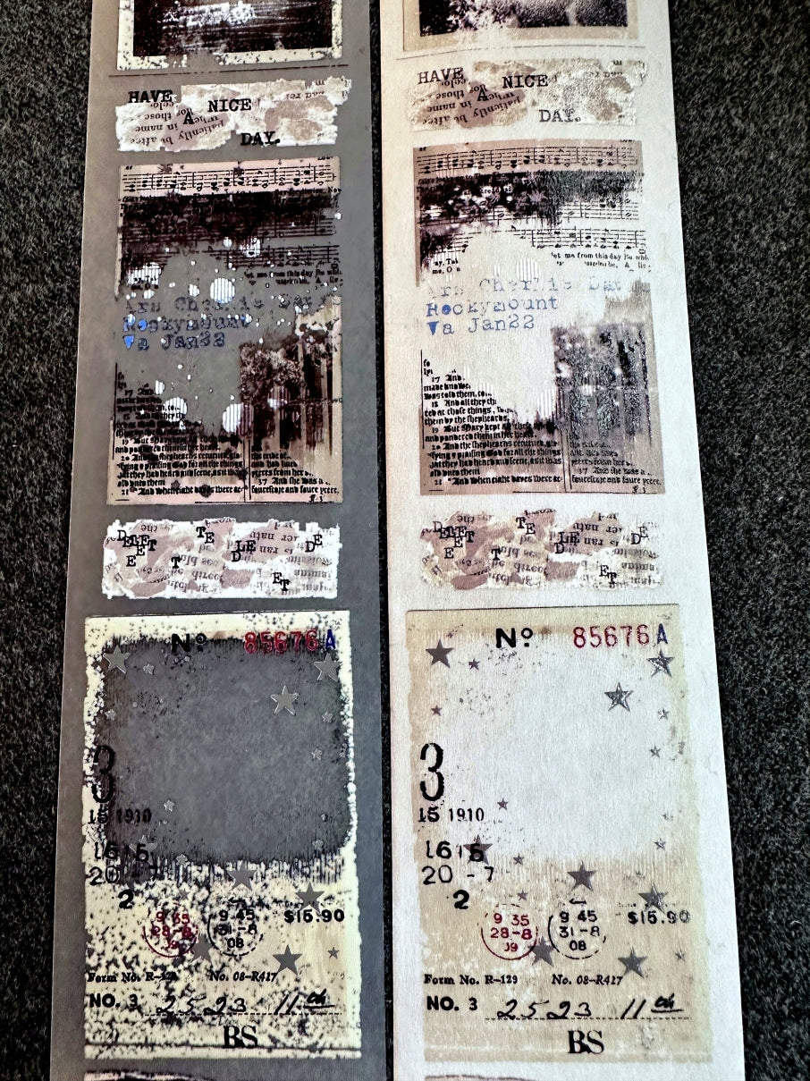 Lin Chia Ning - Once Upon a Time PET & washi tape (5 cm x 200 cm) SAMPLES