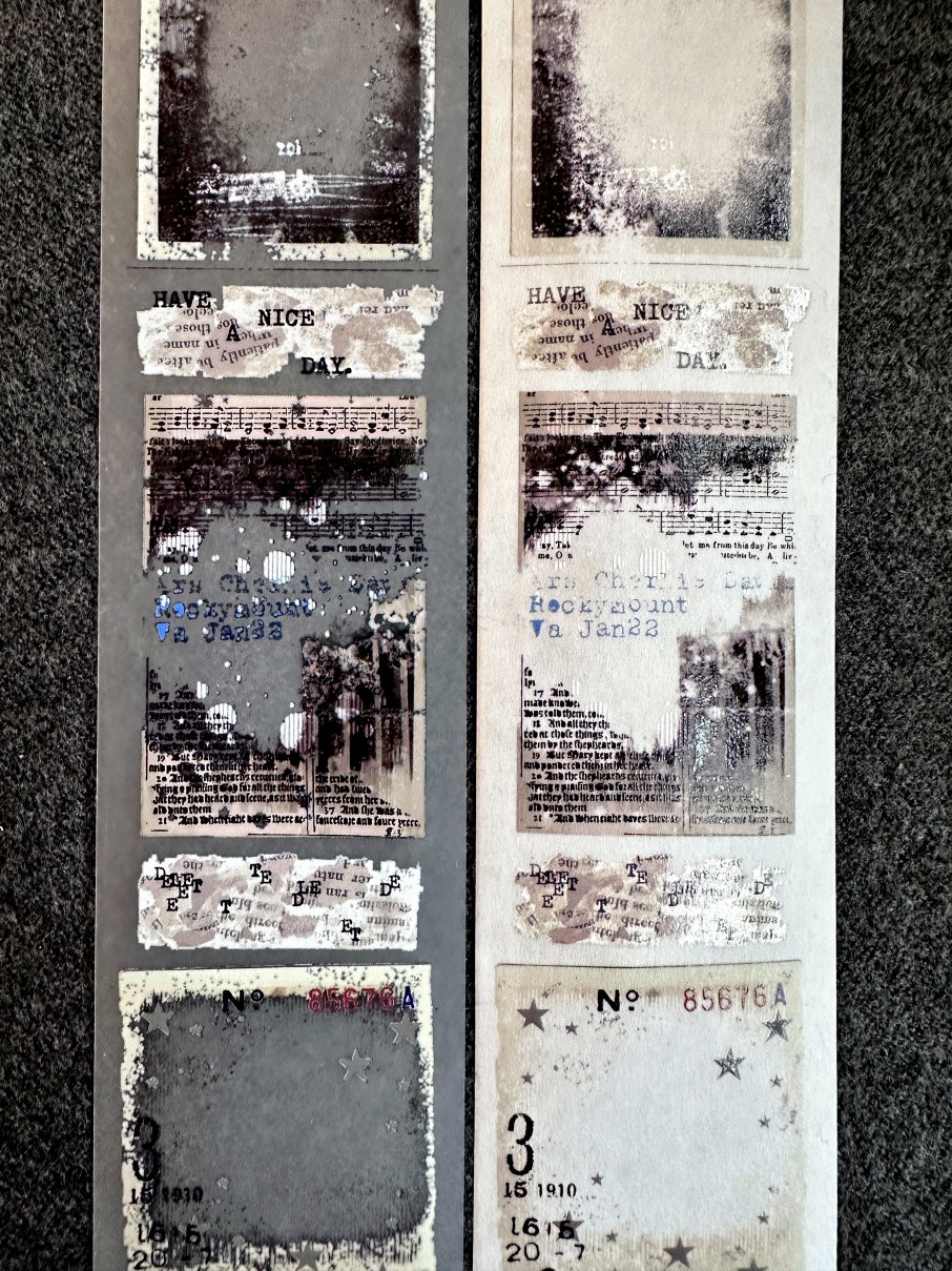 Lin Chia Ning - Once Upon a Time PET & washi tape (5 cm x 200 cm) SAMPLES