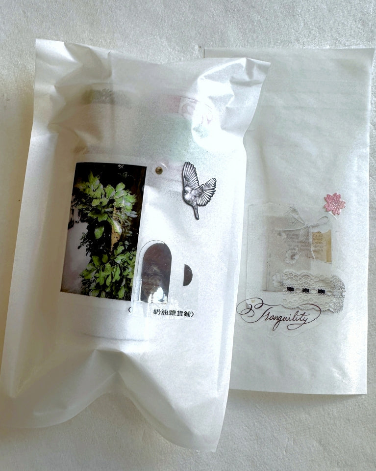 Lin Chia Ning - Journey Leaf PET tape & Washi tape (200 cm) SAMPLES