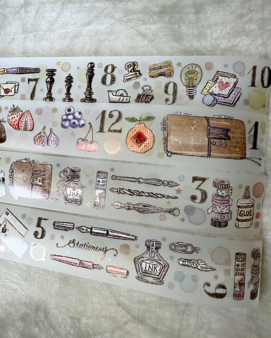 Lin Chia Ning - Joy Bringer Week 1 PET & washi tape SAMPLES