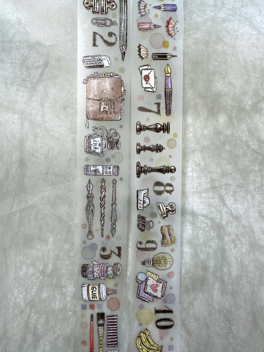 Lin Chia Ning - Joy Bringer Week 1 PET & washi tape SAMPLES