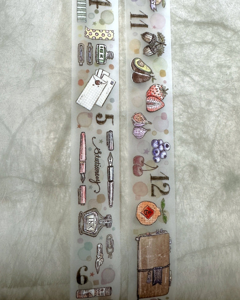 Lin Chia Ning - Joy Bringer Week 1 PET & washi tape SAMPLES