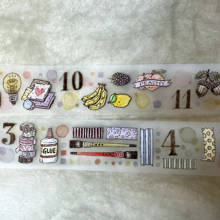 Lin Chia Ning - Joy Bringer Week 1 PET & washi tape SAMPLES