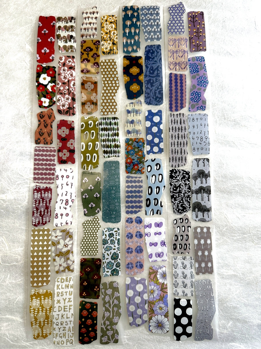 Lin Chia Ning - Piece of Paper kiss-cut PET tape SAMPLES