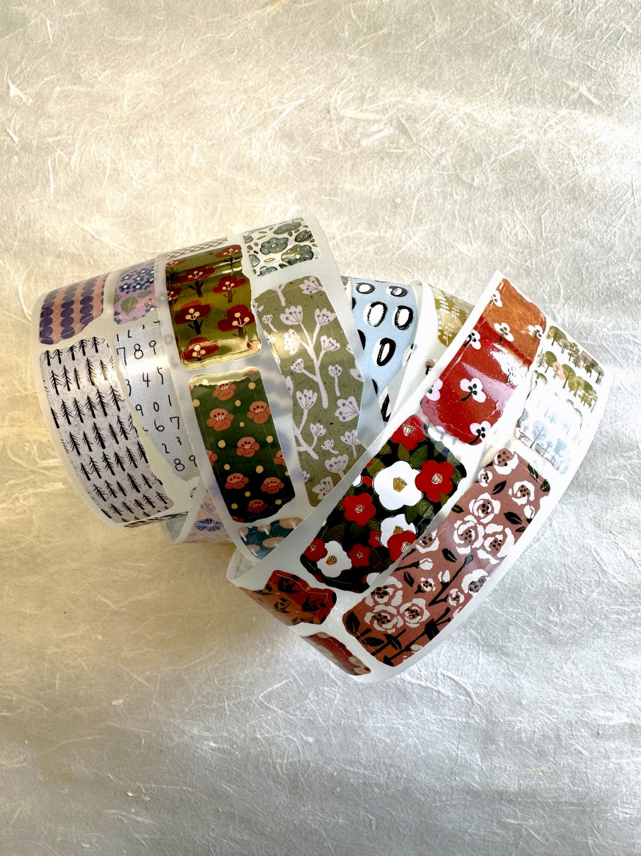 Lin Chia Ning - Piece of Paper kiss-cut PET tape SAMPLES