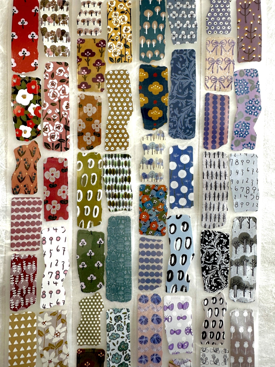 Lin Chia Ning - Piece of Paper kiss-cut PET tape SAMPLES