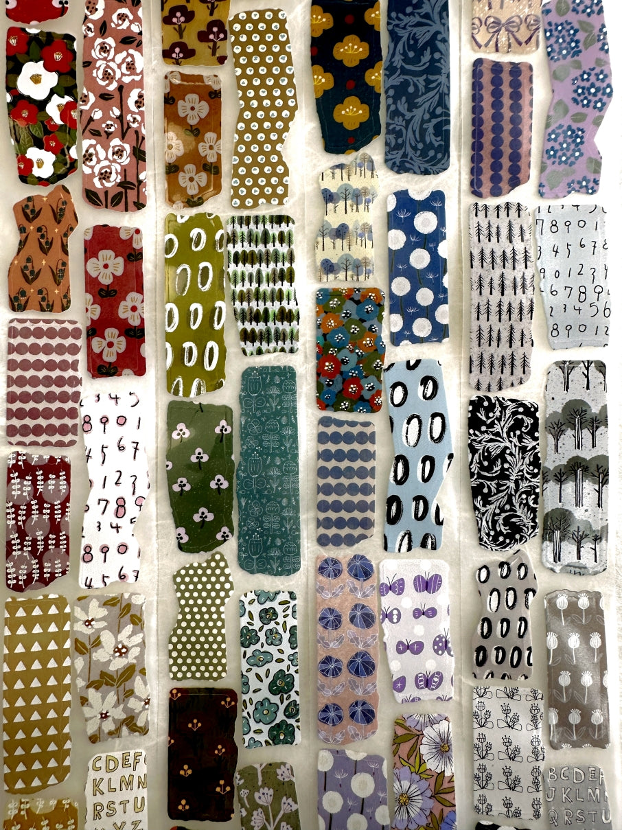 Lin Chia Ning - Piece of Paper kiss-cut PET tape SAMPLES