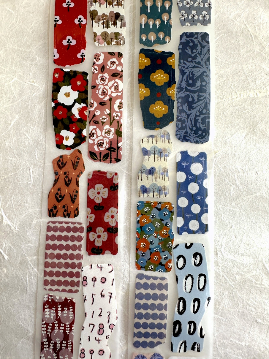 Lin Chia Ning - Piece of Paper kiss-cut PET tape SAMPLES