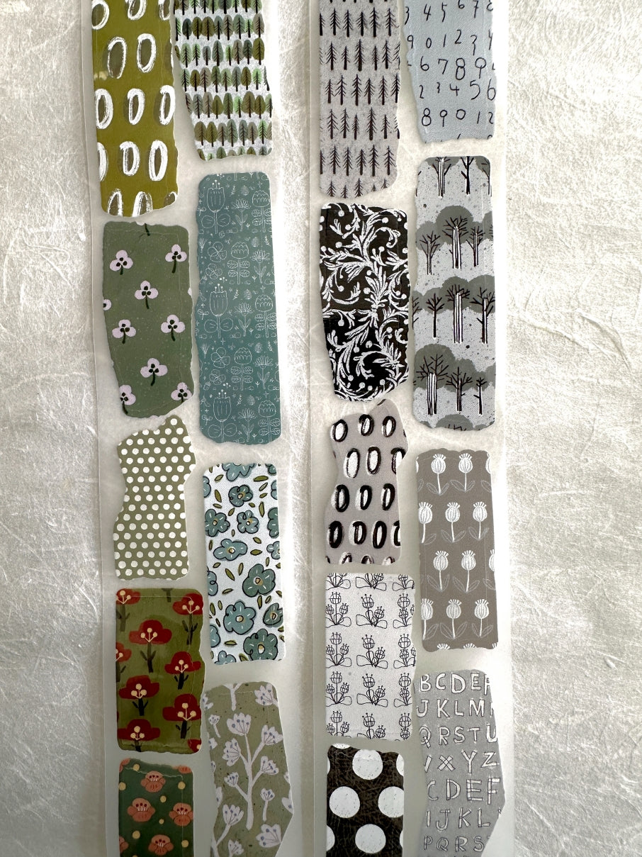 Lin Chia Ning - Piece of Paper kiss-cut PET tape SAMPLES