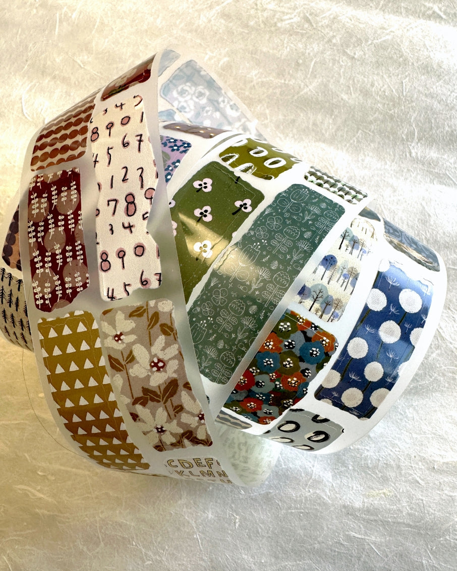 Lin Chia Ning - Piece of Paper kiss-cut PET tape SAMPLES