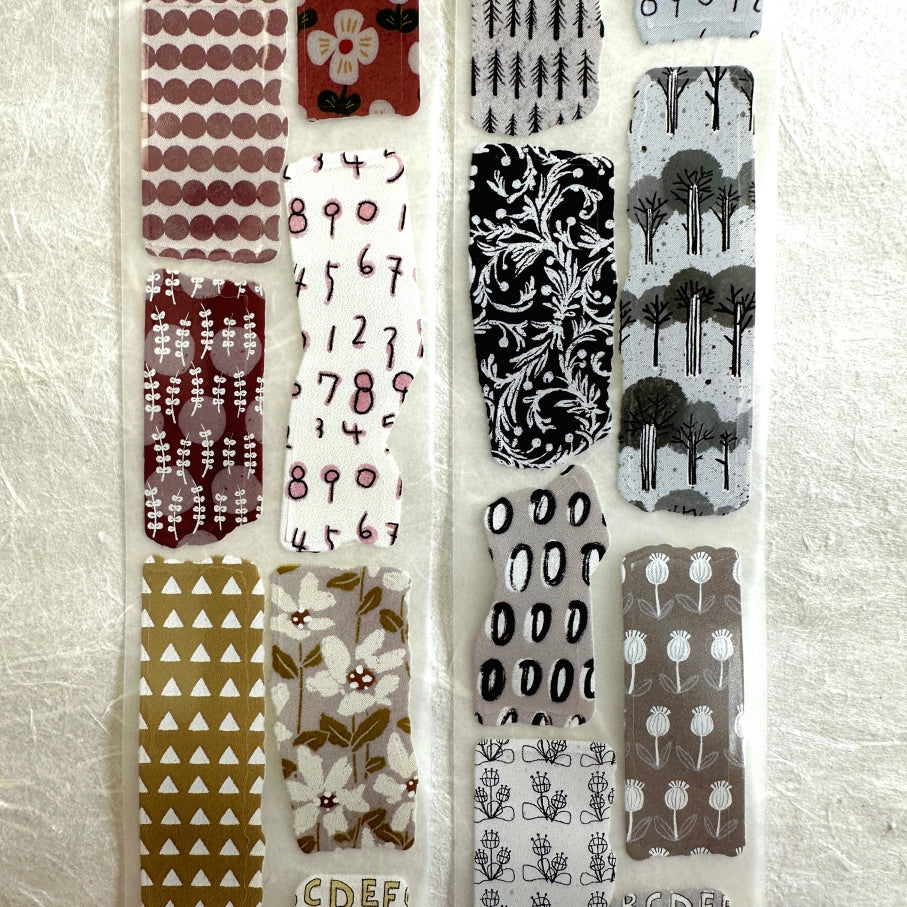 Lin Chia Ning - Piece of Paper kiss-cut PET tape SAMPLES