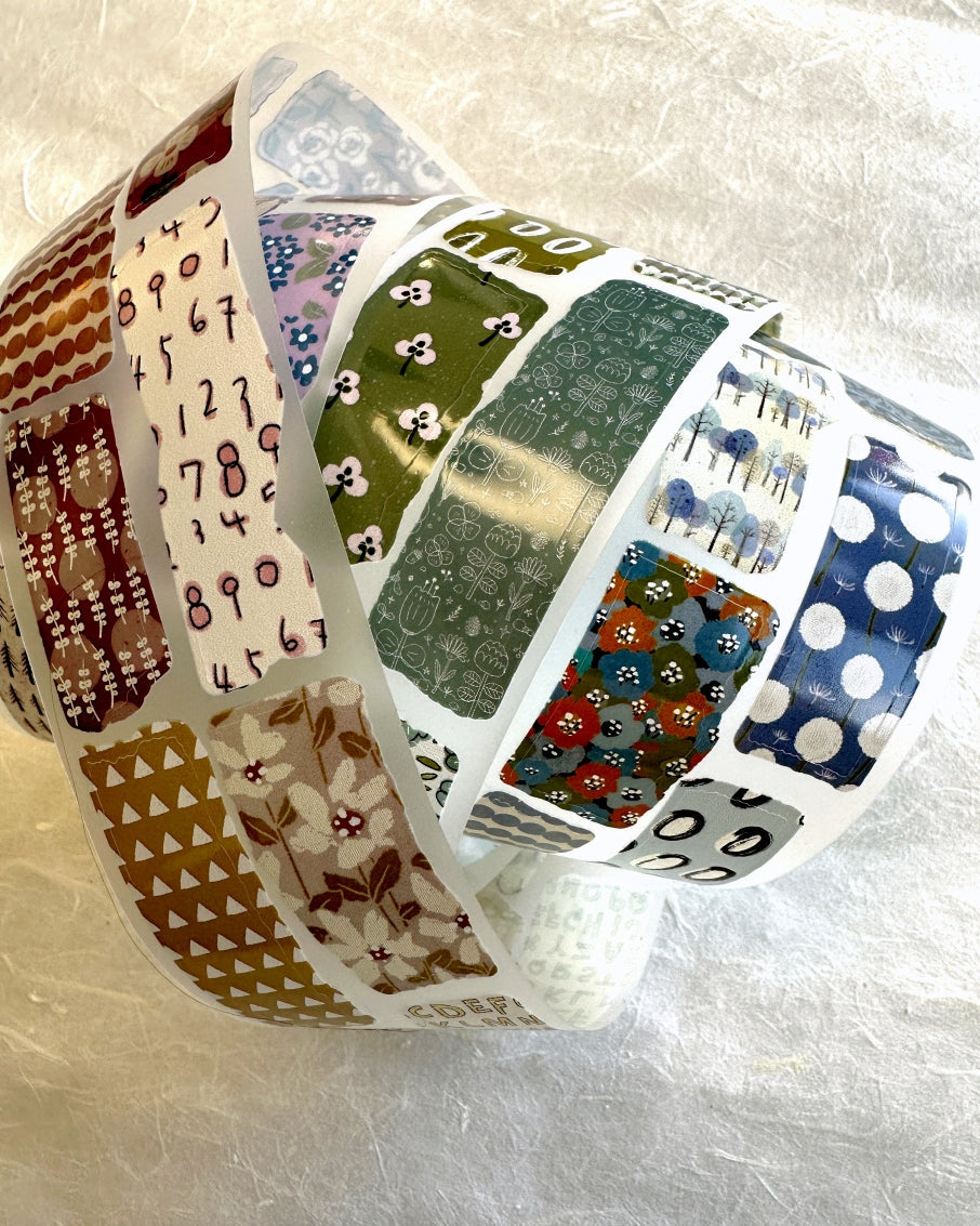 Lin Chia Ning - Piece of Paper kiss-cut PET tape SAMPLES