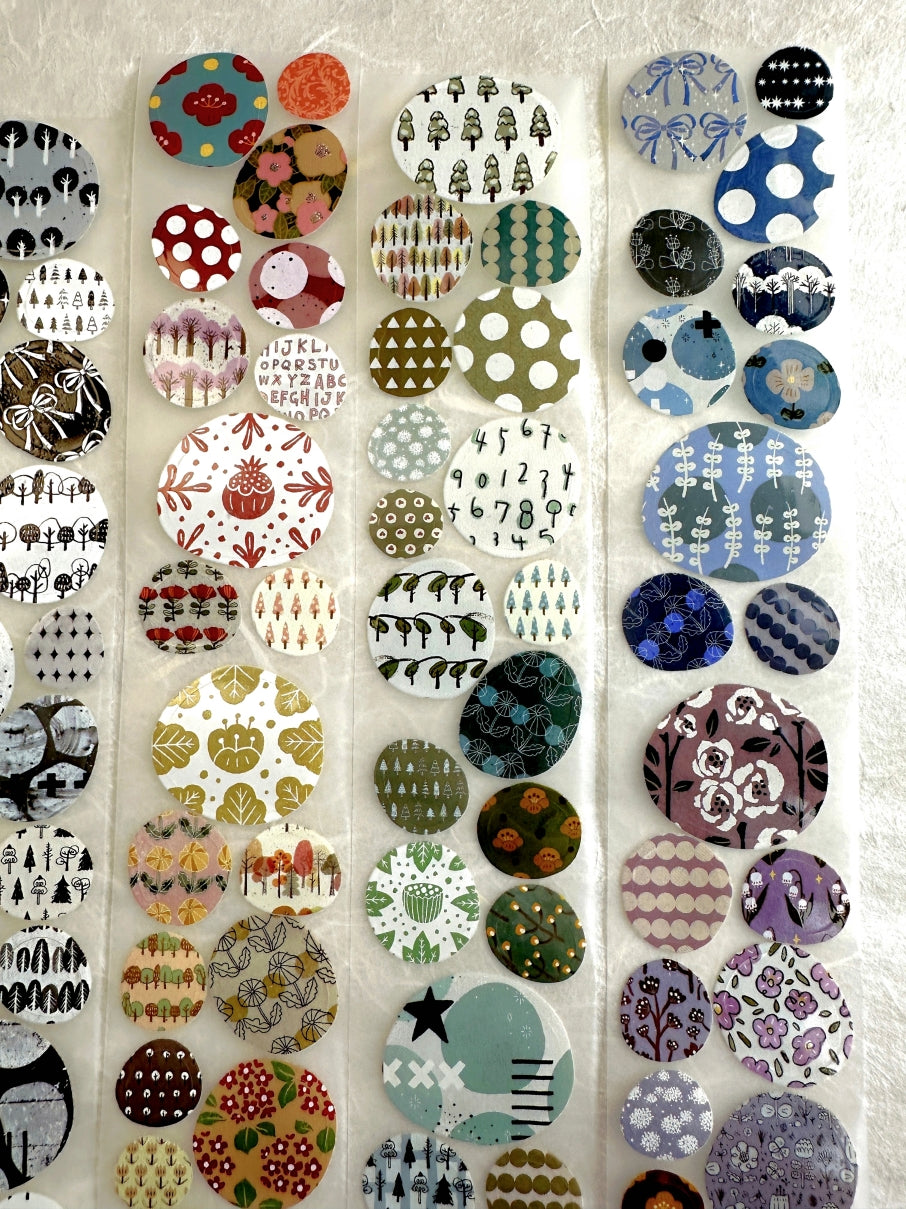 Lin Chia Ning - Cobblestone kiss-cut PET tape SAMPLES