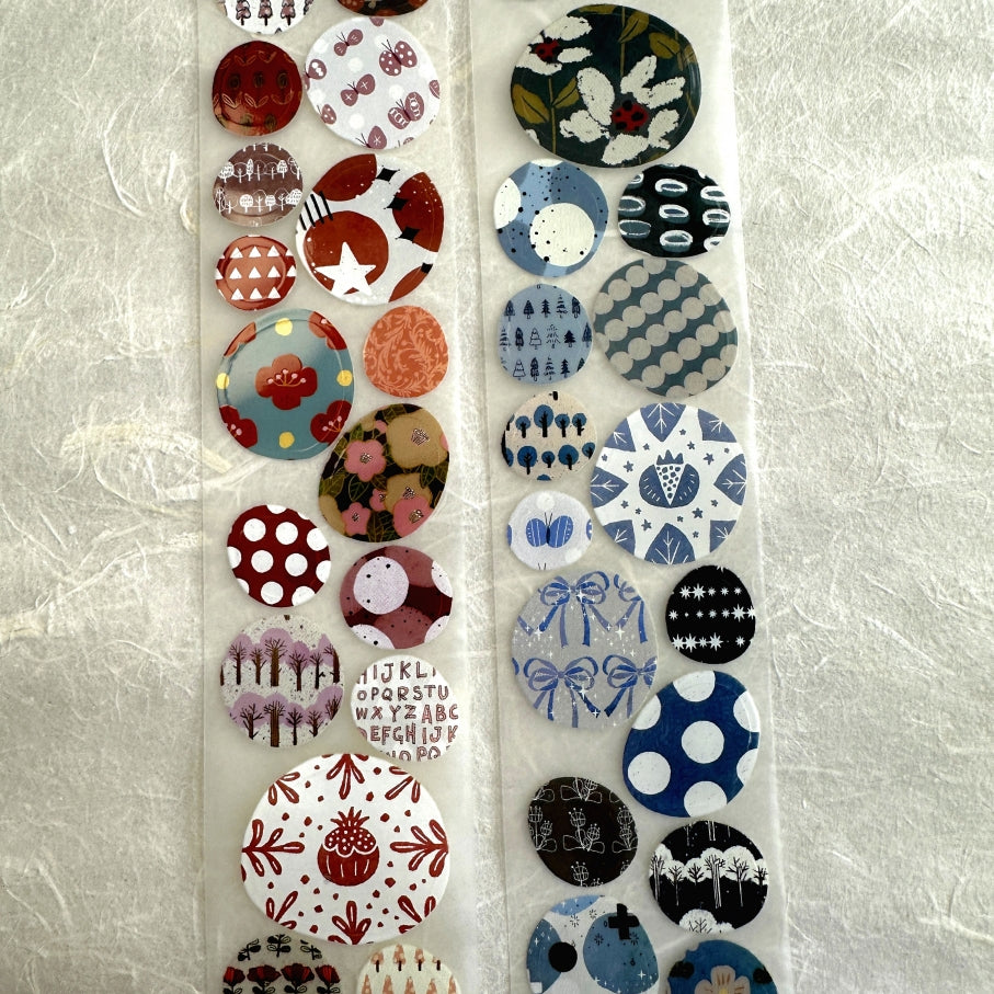 Lin Chia Ning - Cobblestone kiss-cut PET tape SAMPLES