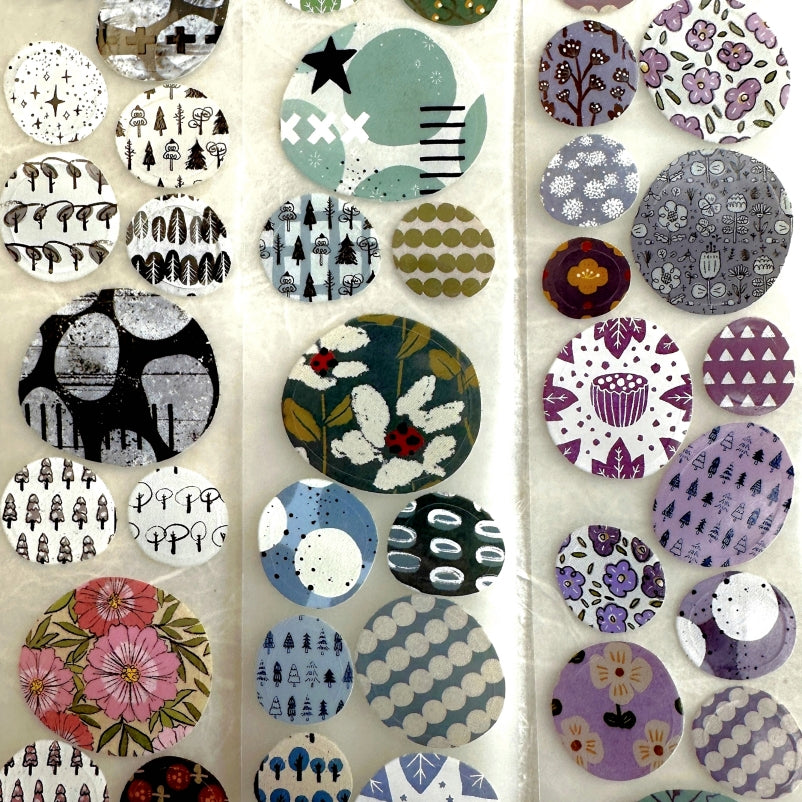 Lin Chia Ning - Cobblestone kiss-cut PET tape SAMPLES