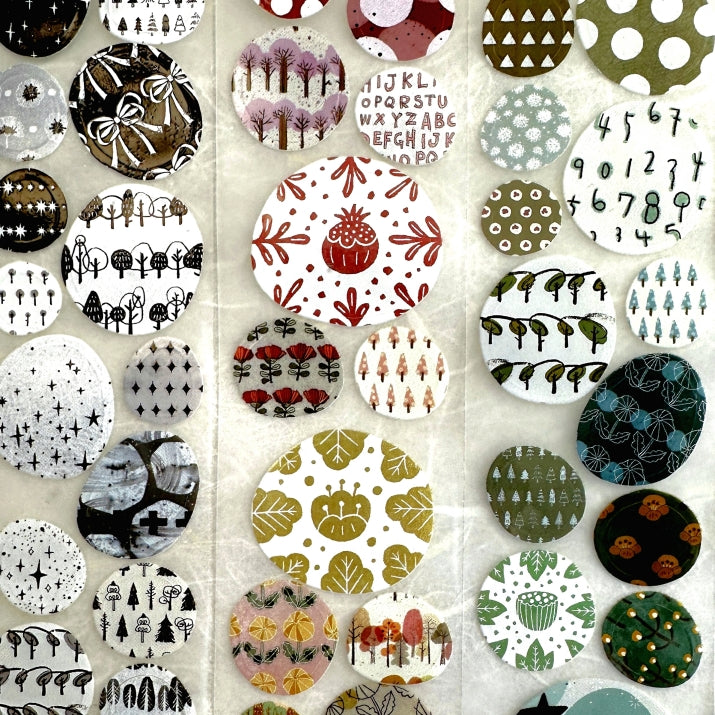 Lin Chia Ning - Cobblestone kiss-cut PET tape SAMPLES