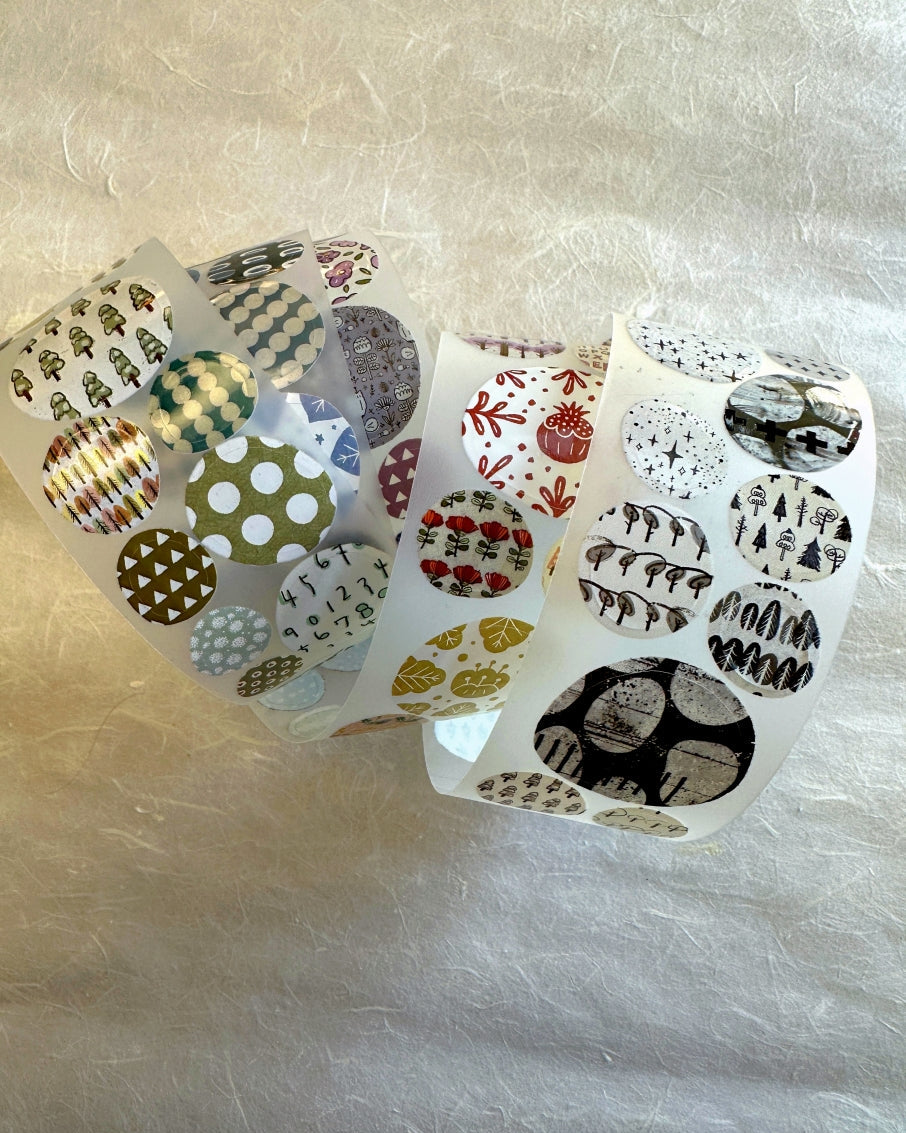 Lin Chia Ning - Cobblestone kiss-cut PET tape SAMPLES