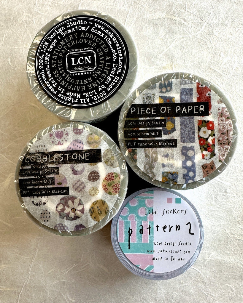 Lin Chia Ning - Piece of Paper kiss-cut PET tape SAMPLES
