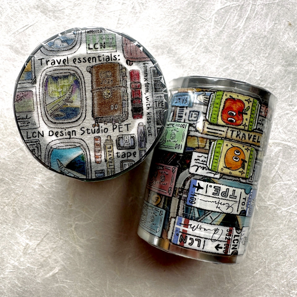 Lin Chia Ning - Travel Essentials kiss-cut PET tape SAMPLES
