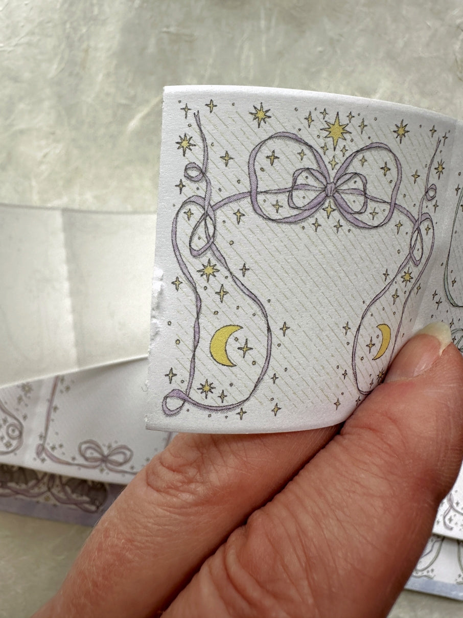 Lin Chia Ning - Bow Frames memo tape SAMPLE | **DISCOUNTED due to minor edge damage at start of roll