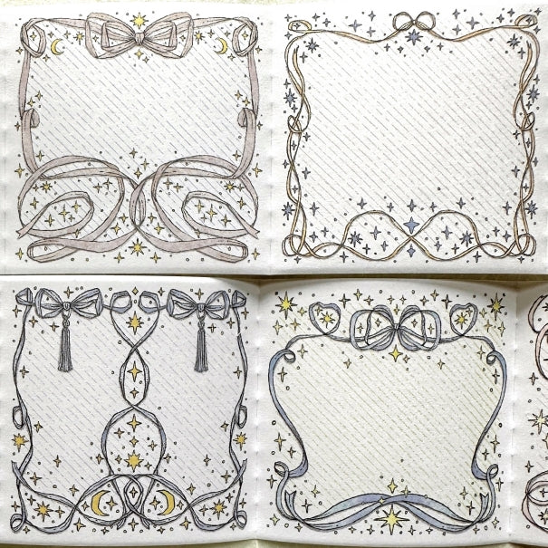 Lin Chia Ning - Bow Frames memo tape SAMPLE | **DISCOUNTED due to minor edge damage at start of roll