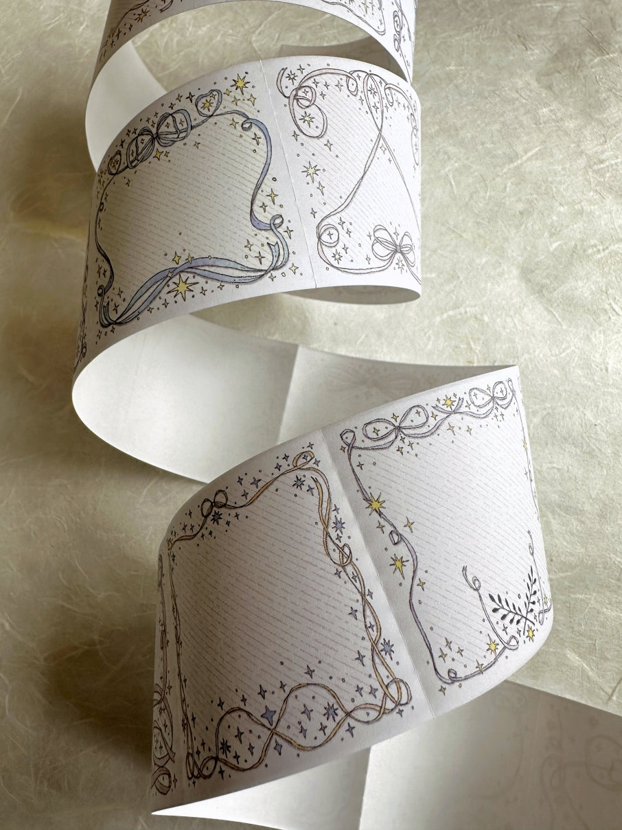 Lin Chia Ning - Bow Frames memo tape SAMPLE | **DISCOUNTED due to minor edge damage at start of roll