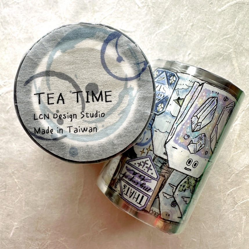 Lin Chia Ning - Tea Time kiss-cut PET tape SAMPLES