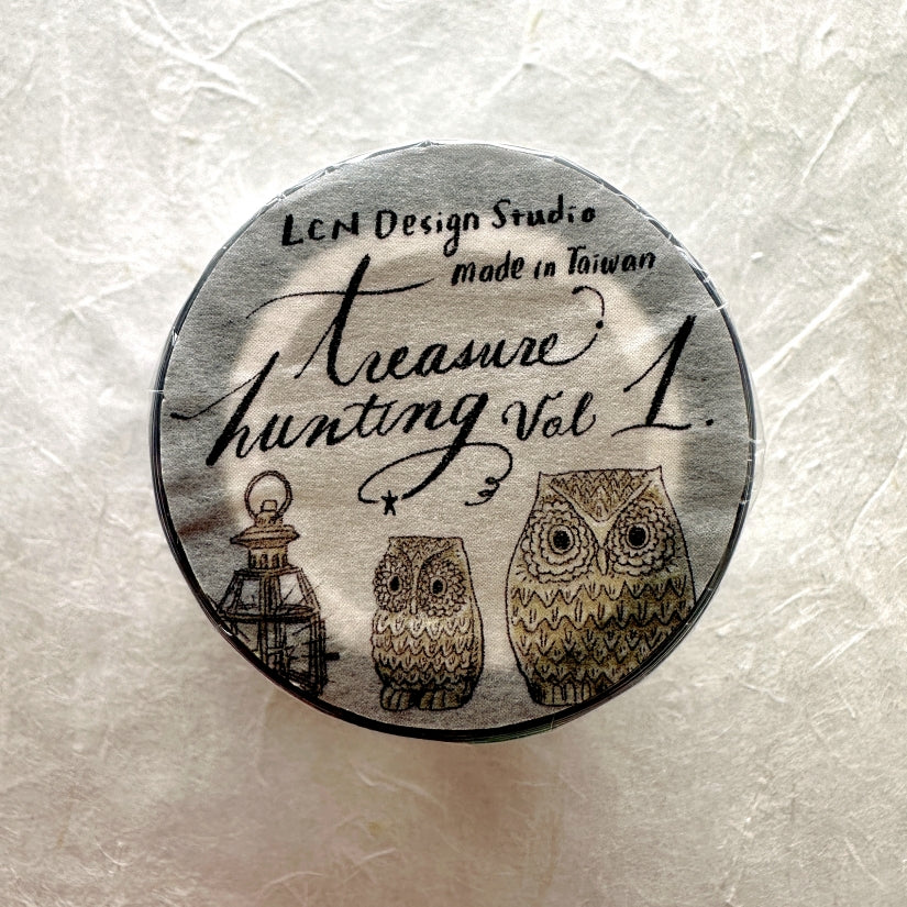 Lin Chia Ning - Treasure Hunting Vol. 1 kiss-cut PET tape SAMPLES