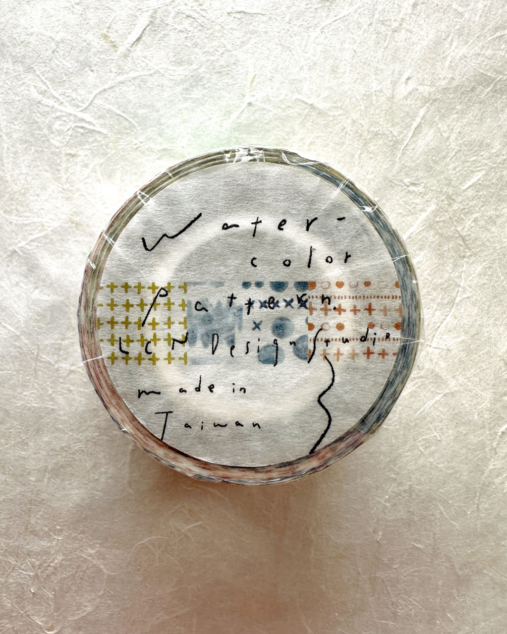 Lin Chia Ning - Watercolor Pattern 3 washi tape SAMPLES
