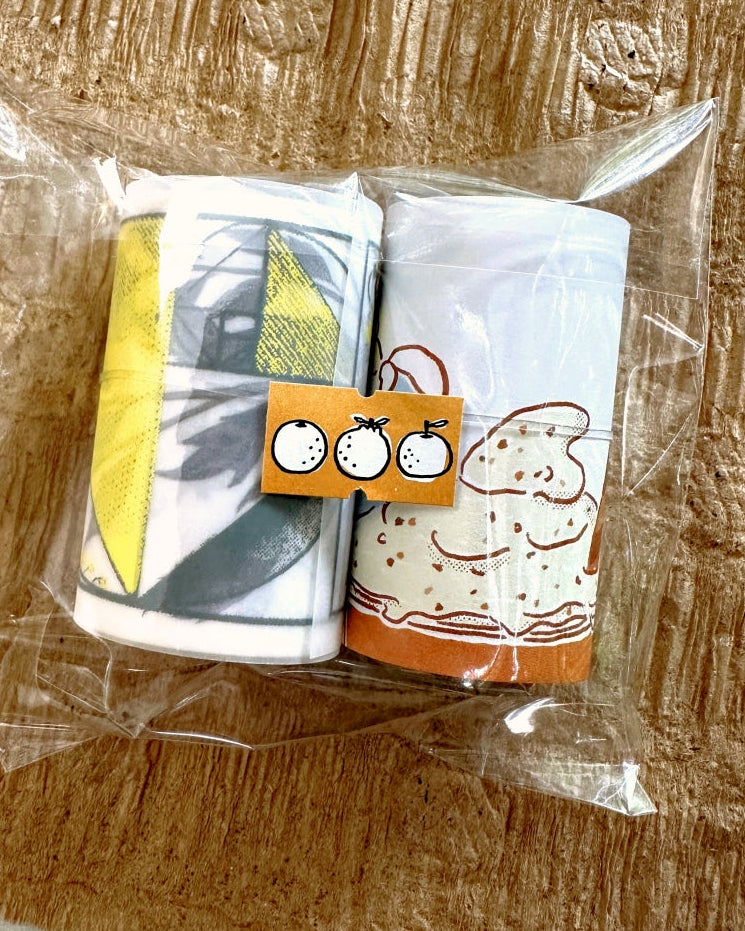 Lin Chia Ning - Fruits label sticker roll SAMPLES