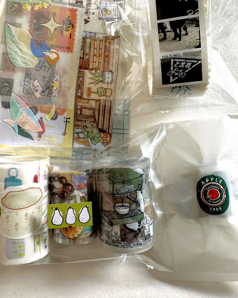 Mr. Eggplants - Fruit Labels! PET tape SAMPLES
