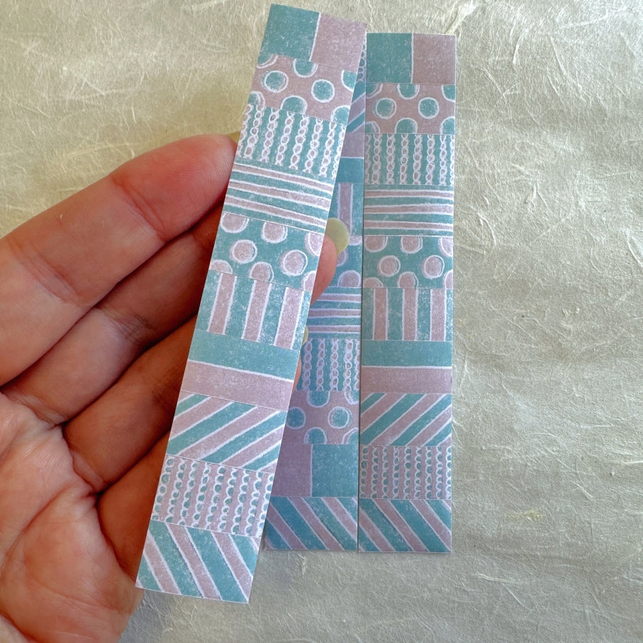 Lin Chia Ning - Pattern 2 label sticker SAMPLES