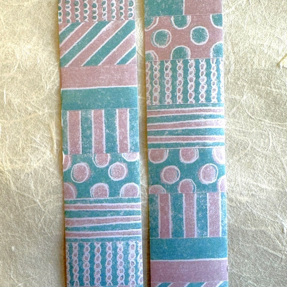 Lin Chia Ning - Pattern 2 label sticker SAMPLES