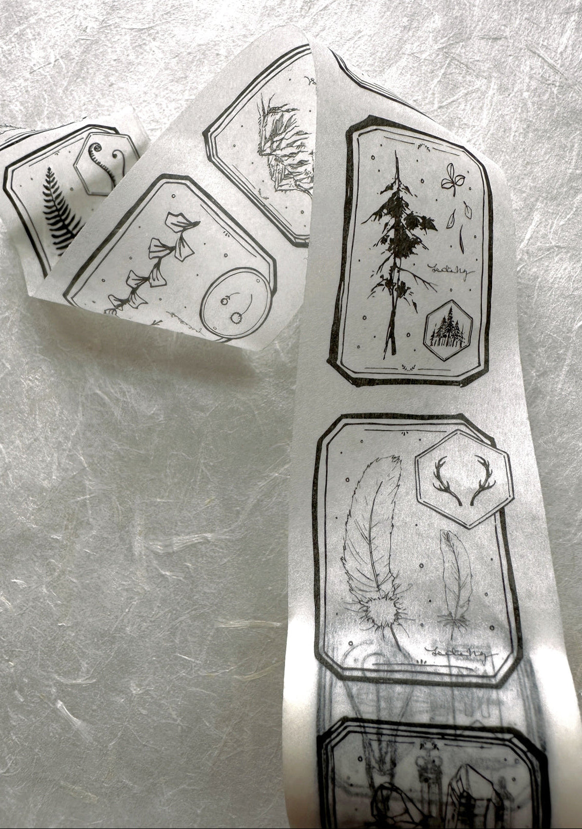 Lin Chia Ning - Specimen washi tape SAMPLES