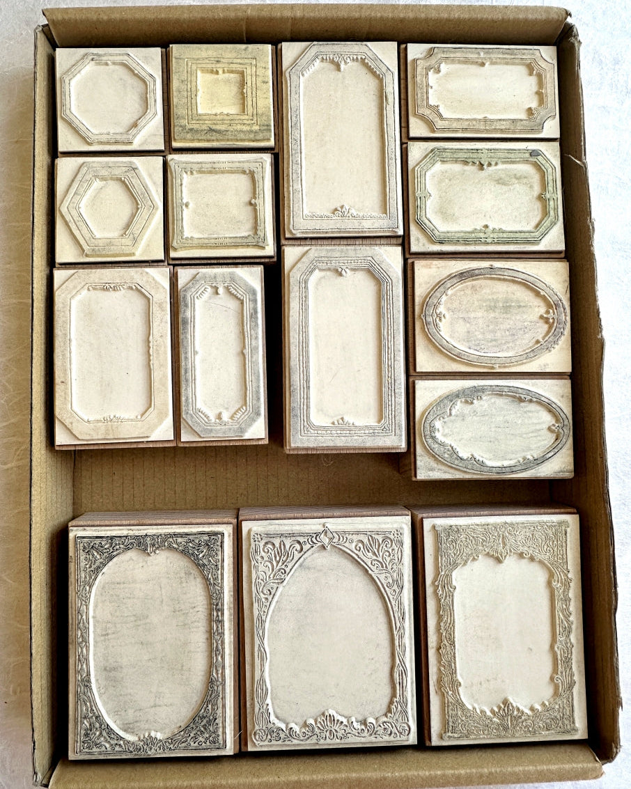 Lin Chia Ning - assorted rubber stamps [Pre-Loved]