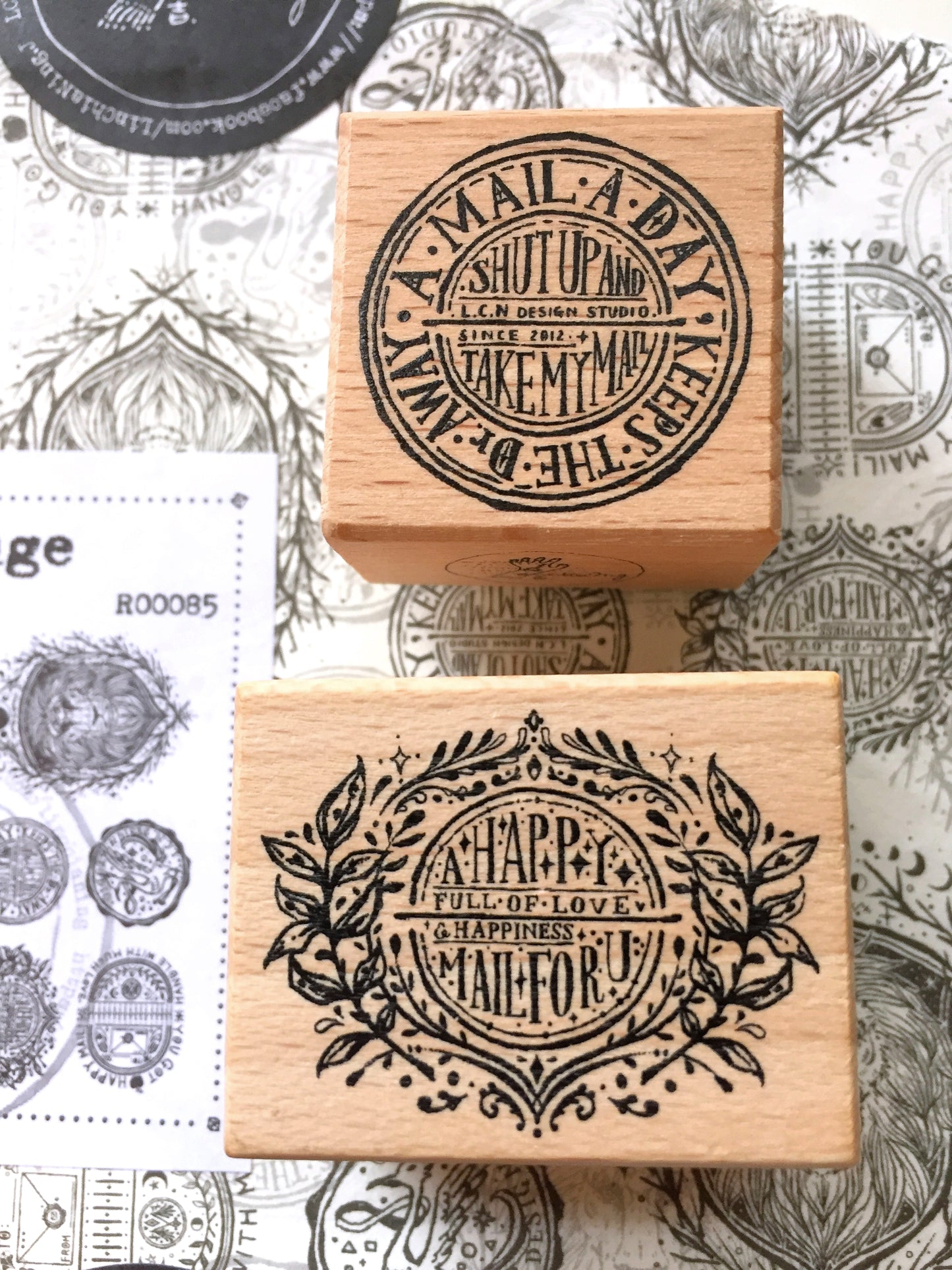 Lin Chia Ning - Vol. 5 Postage rubber stamps