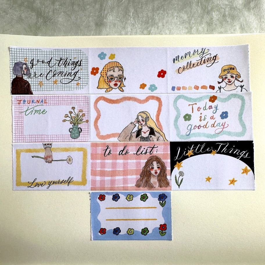 La Dolce Vita - Today Is a Good Day sticky memo roll SAMPLES