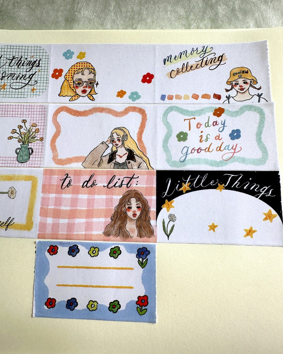 La Dolce Vita - Today Is a Good Day sticky memo roll SAMPLES