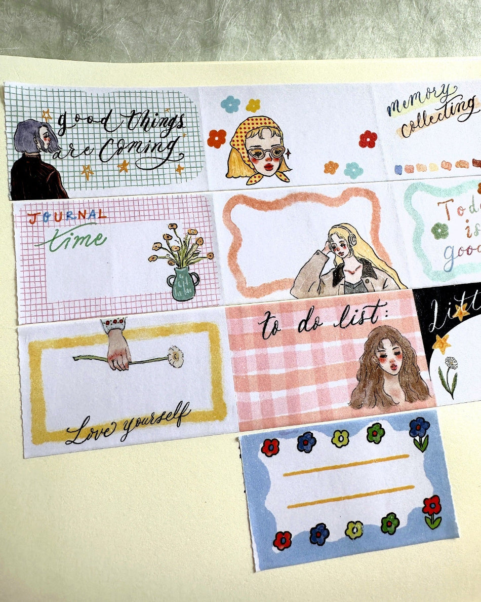 La Dolce Vita - Today Is a Good Day sticky memo roll SAMPLES