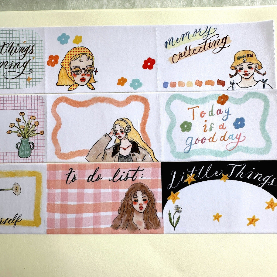 La Dolce Vita - Today Is a Good Day sticky memo roll SAMPLES