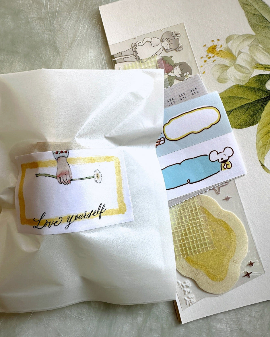 La Dolce Vita - Today Is a Good Day sticky memo roll SAMPLES