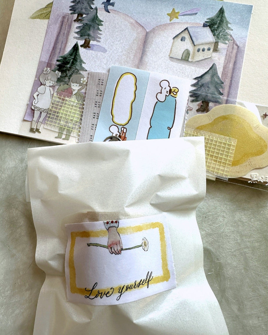 La Dolce Vita - Today Is a Good Day sticky memo roll SAMPLES
