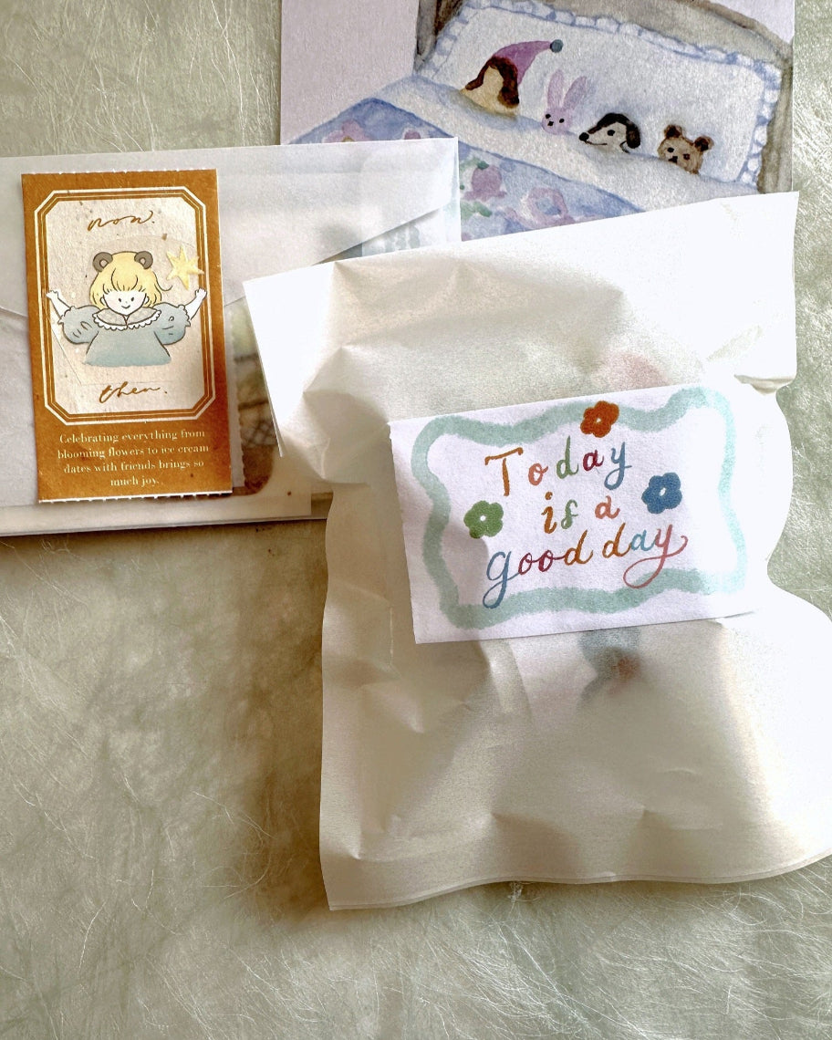 La Dolce Vita - Today Is a Good Day sticky memo roll SAMPLES