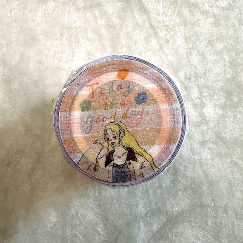 La Dolce Vita - Today Is a Good Day sticky memo roll SAMPLES