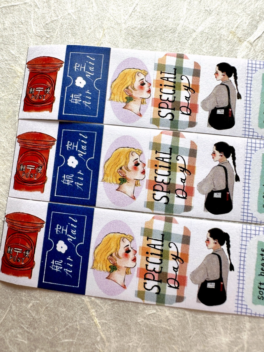 La Dolce Vita - A Letter to You label sticker SAMPLES