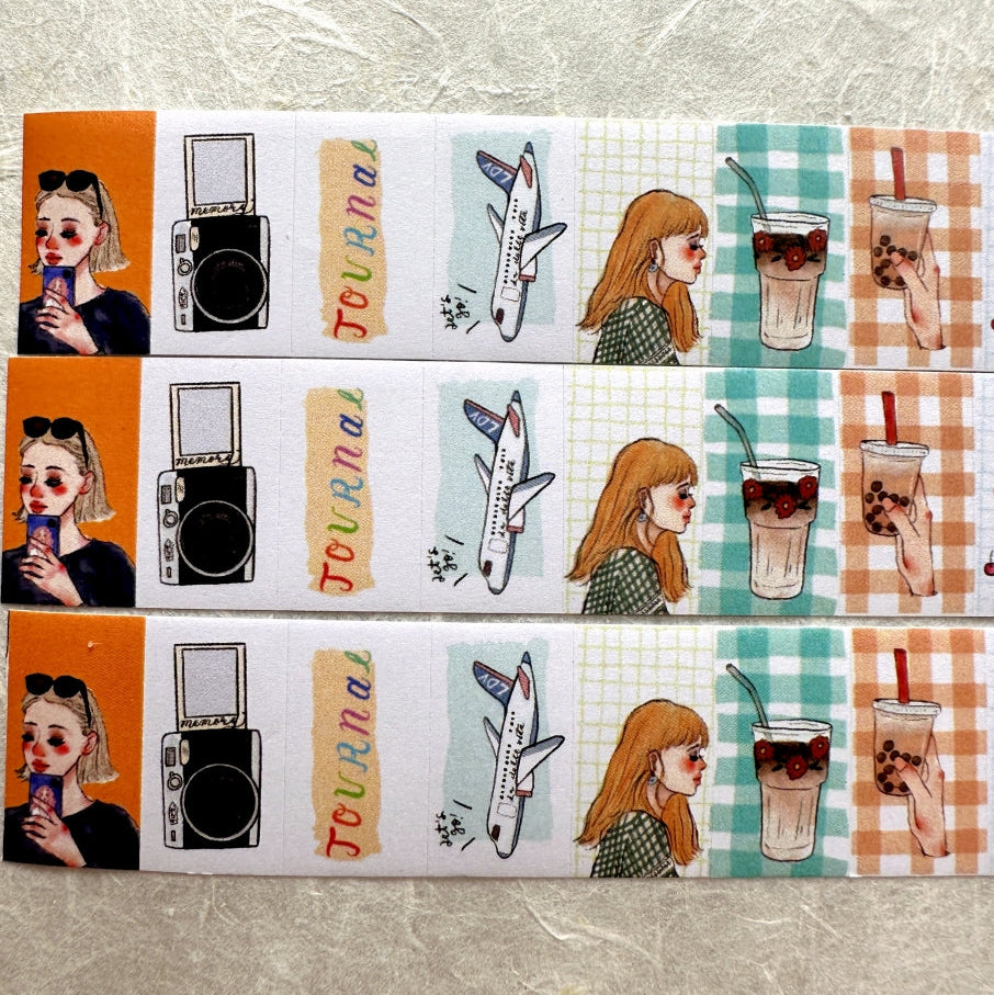 La Dolce Vita - Journey label sticker SAMPLES