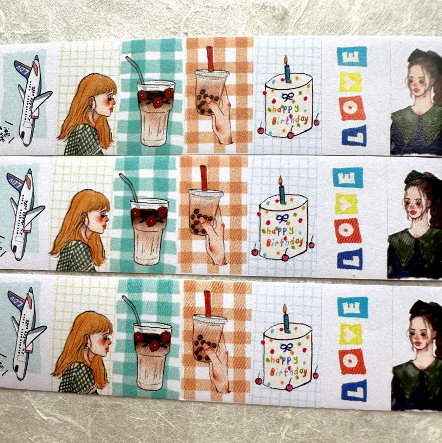 La Dolce Vita - Journey label sticker SAMPLES